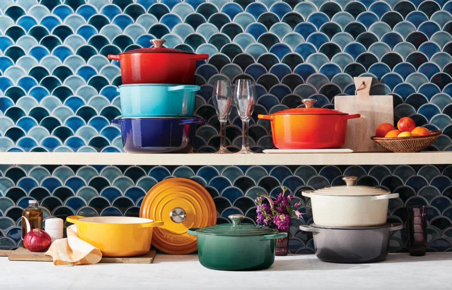 This 20-Piece Le Creuset Set Is $500 Off Right Now—And You'll