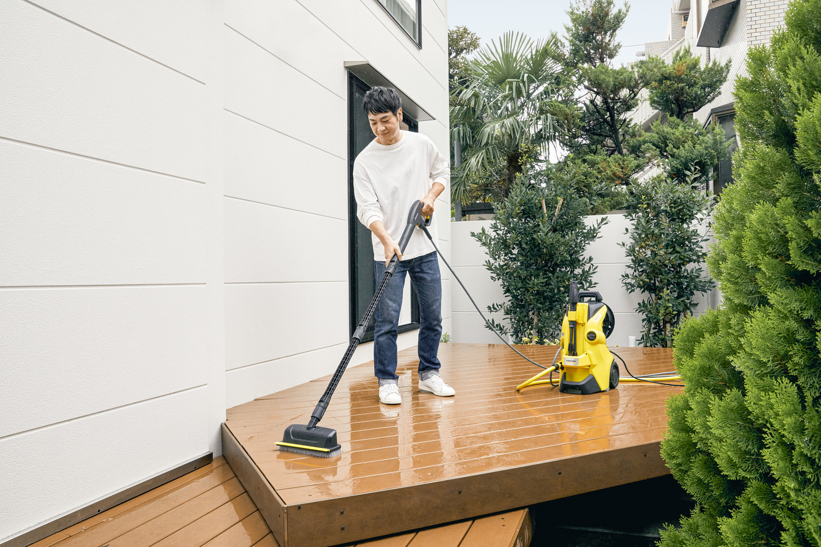 ケルヒャー KARCHER K4 サイレント 高圧洗浄機50Hz東日本地区用