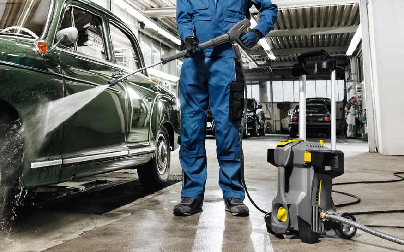 HD 4/8 P （50Hz） 冷水コンパクトクラス高圧洗浄機 | ケルヒャー