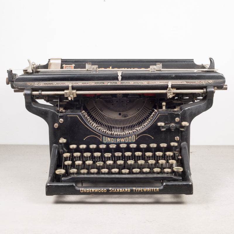 Antique Underwood Typewriter #5 c.1913 | S16 Home