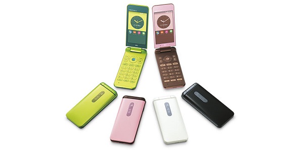 KYOCERA KYF31 GRATINA 4G WIFI KEITAI ANDROID FLIP PHONE GREEN