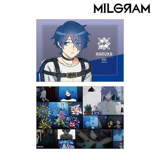 MILGRAM -ミルグラム- ハルカ 2Lブロマイド2枚セット 第1審ver