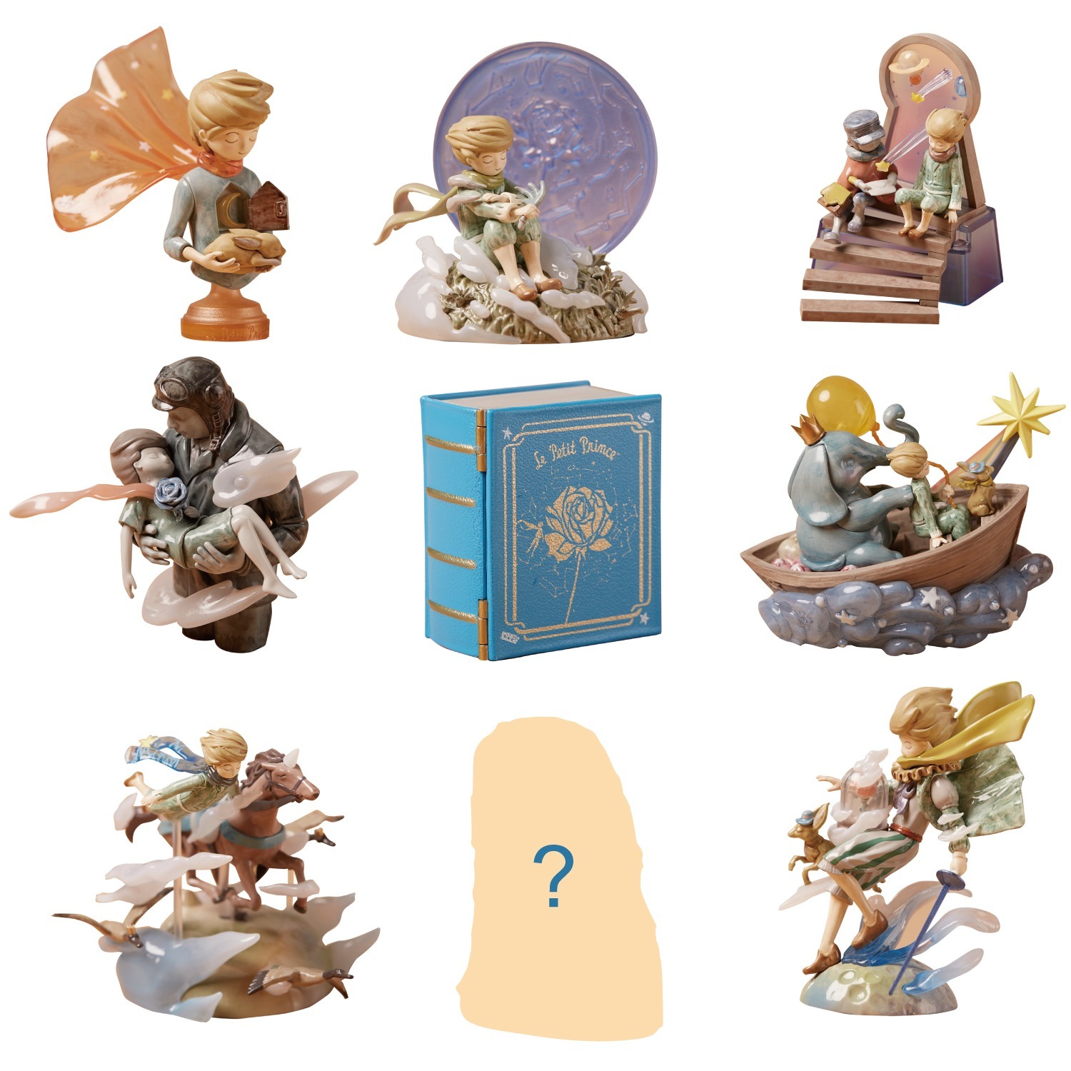海洋堂 Le Petit Prince Zu&Pi 星の王子さま3 永遠の想像 8個入り1BOX