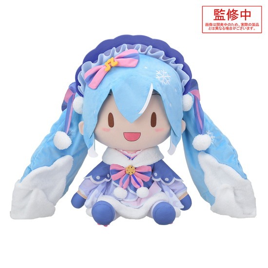 初音ミクシリーズ 雪ミク2023 ふわぷち どでかジャンボぬいぐるみ