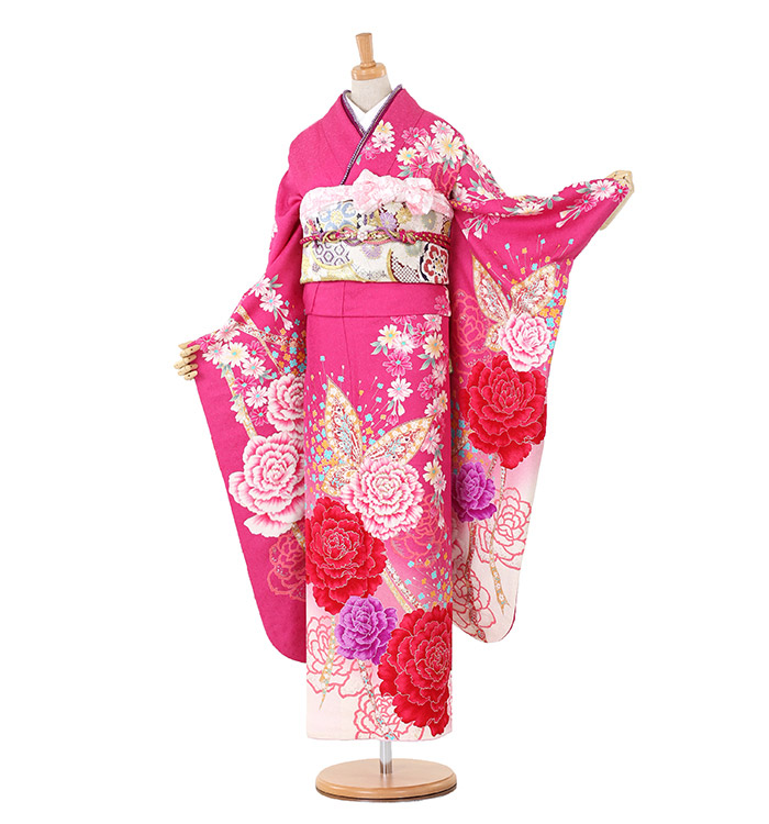 PRINCESS FURISODE 振袖（専用襦袢付）No.EA-0338-トール-LLサイズの