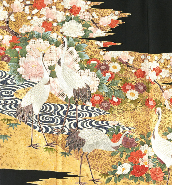 汕頭刺繍 黒留袖 No.CA-1967-Mサイズのレンタル｜きもの365