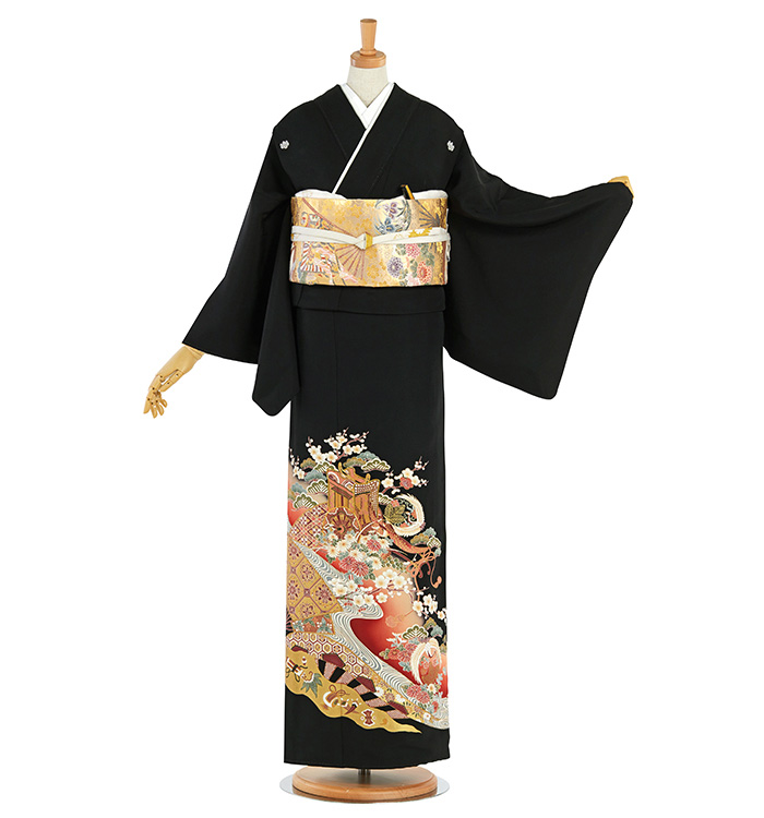 黒留袖 No.CA-2121-Lサイズのレンタル｜きもの365