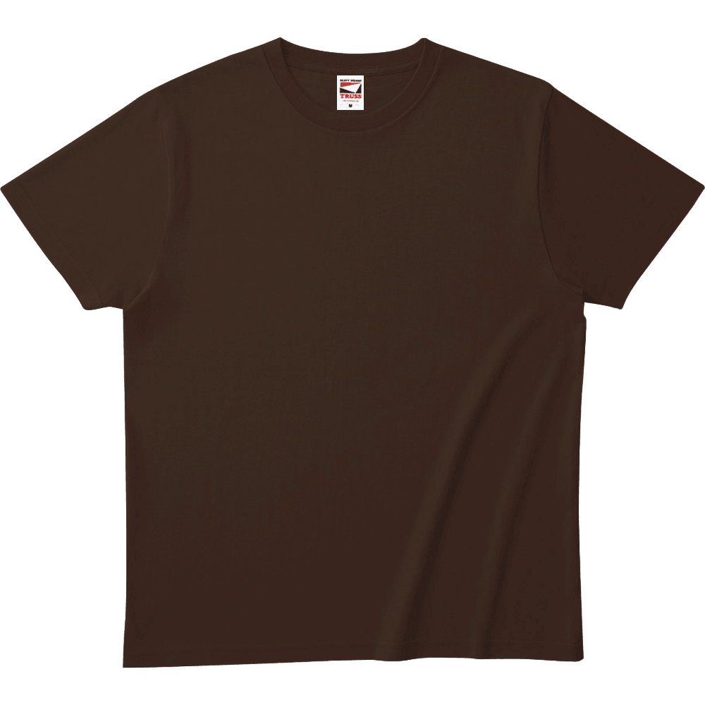 ブラウン（茶色）のオリジナルTシャツを1枚から激安で高品質プリント