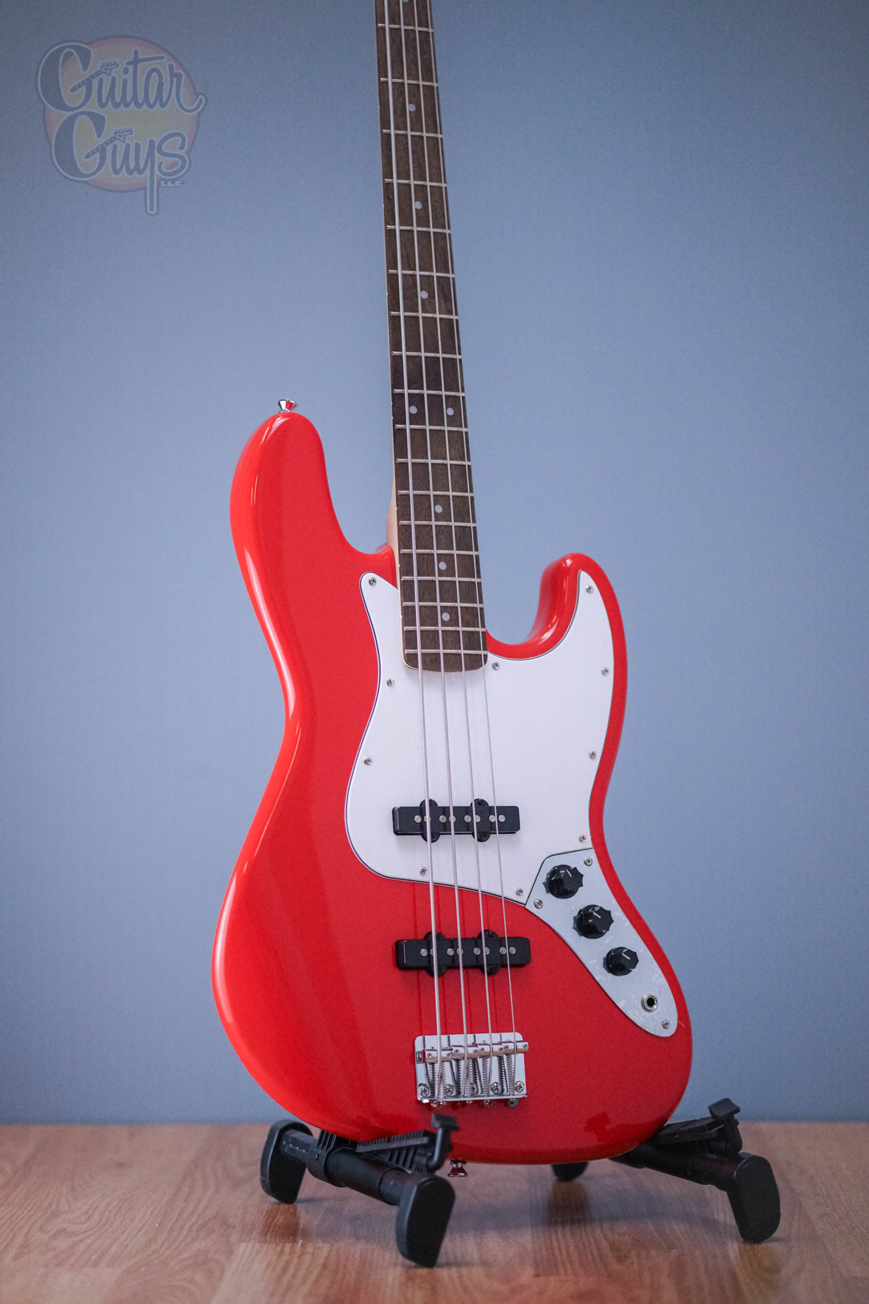 Squier Affinity Jazz Bass Race Red - Guitar Guys