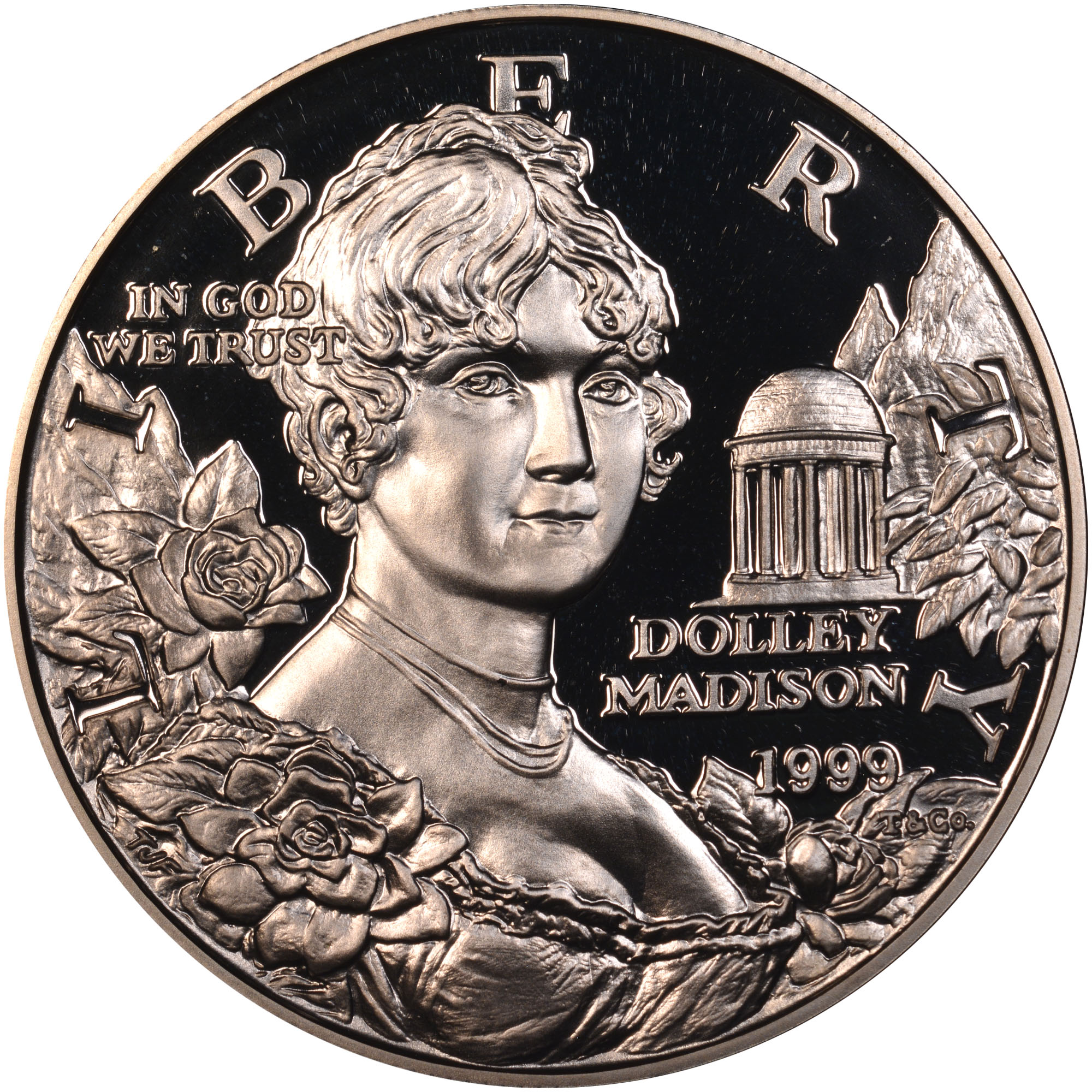 1999 P DOLLEY MADISON S$1 PF | Coin Explorer | NGC