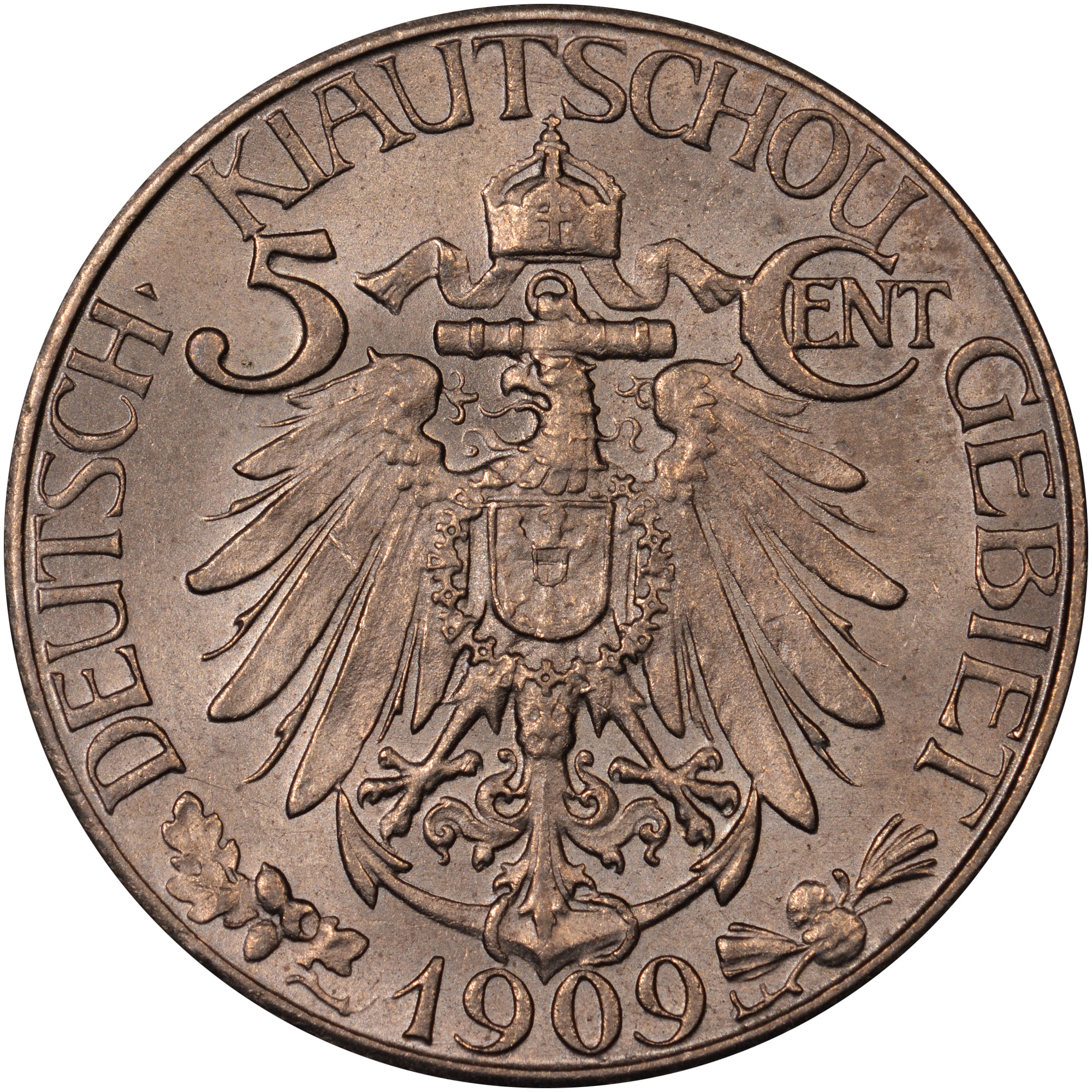 Kiau Chau 5 Cents KM 1 Prices & Values | NGC