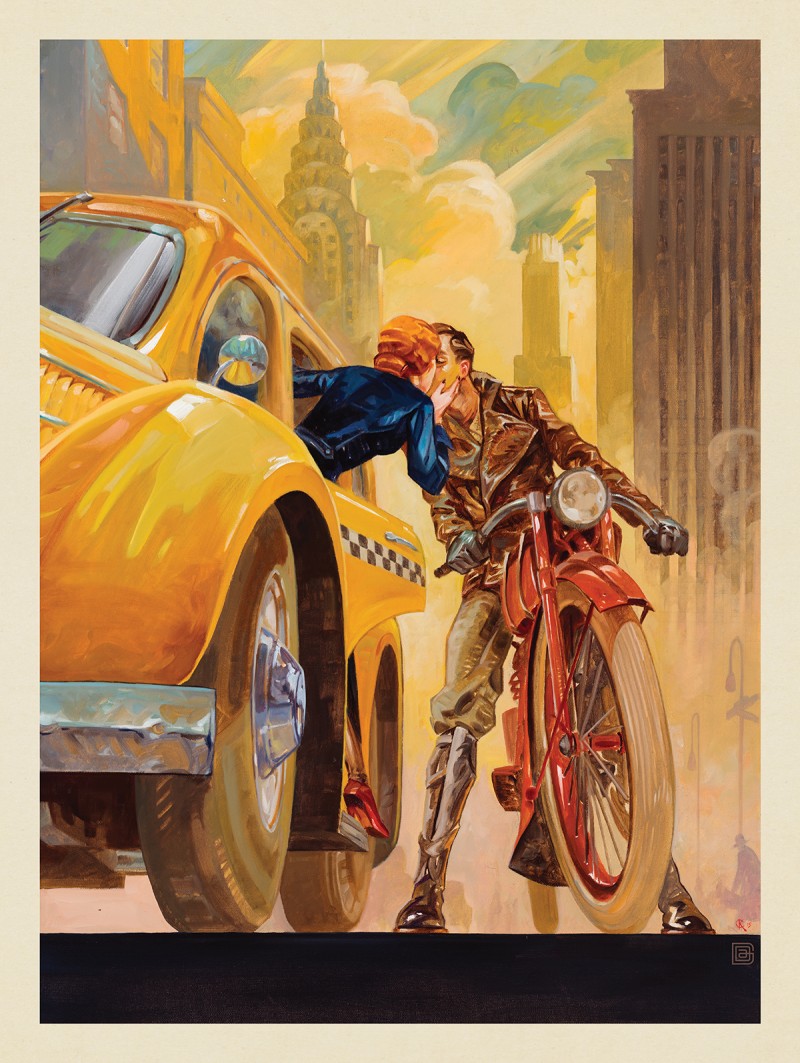 Oil Painting: New York Minute | Anderson Design Group