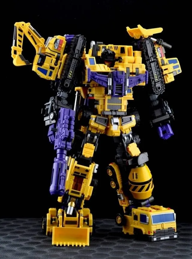 Green Giant Type 61 Combiner Set of 6 | MakeToys Mtcombiner Series