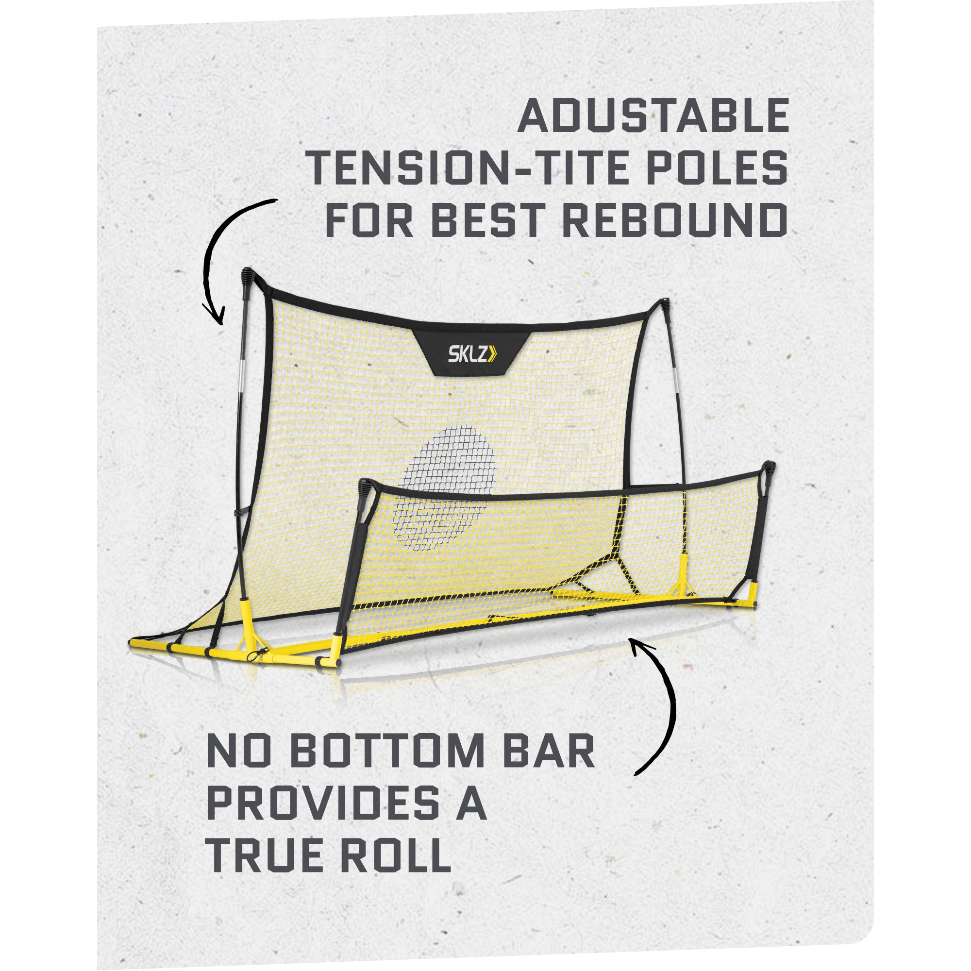 SKLZ Quickster Soccer Trainer Portable Soccer Rebounder Net