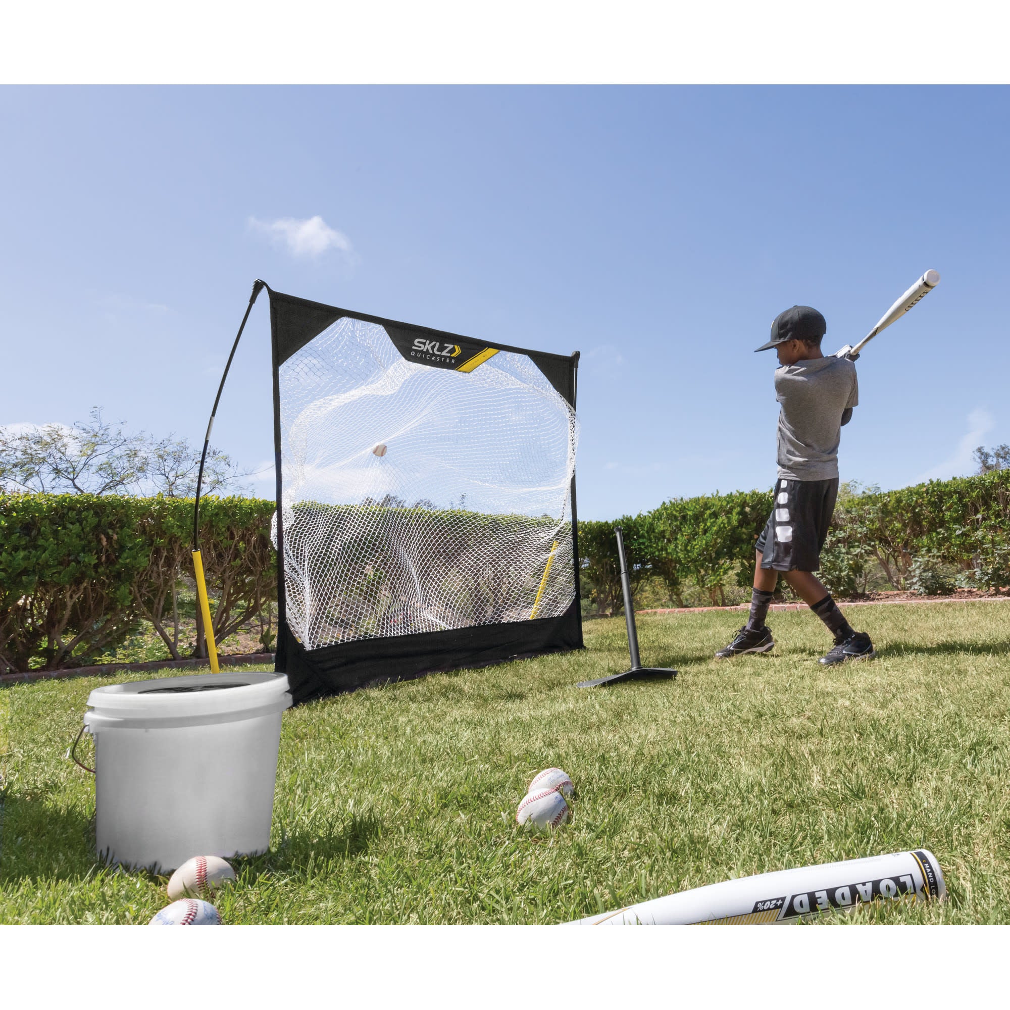 SKLZ Quickster Sport Net – Portable Training Net for Baseball and