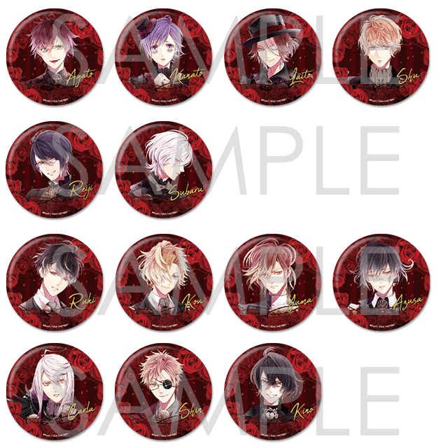 DIABOLIK LOVERS DAYLIGHT ビッグ缶バッジ | 乙女向け通販サイト「SKiT