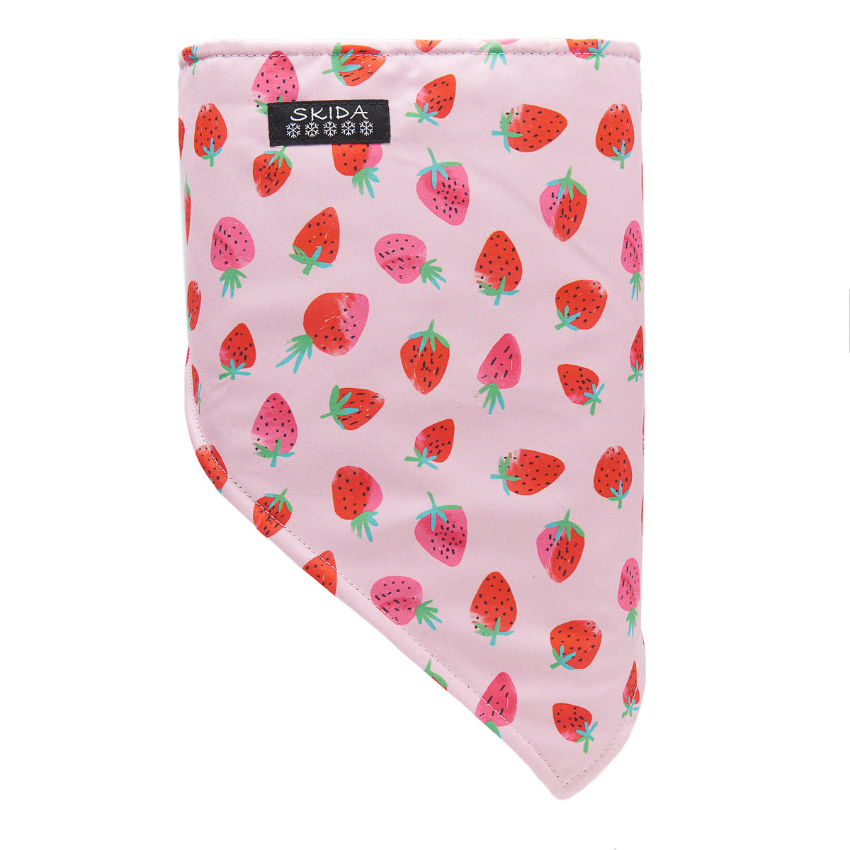 Strawberry Fields | Windproof Fleece-Lined Bandana