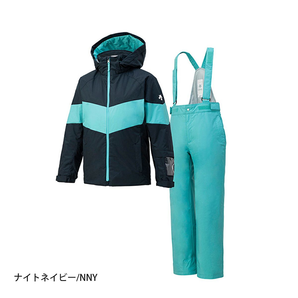 スキーウェア キッズ スノーウェア ジュニア デサント 上下セット