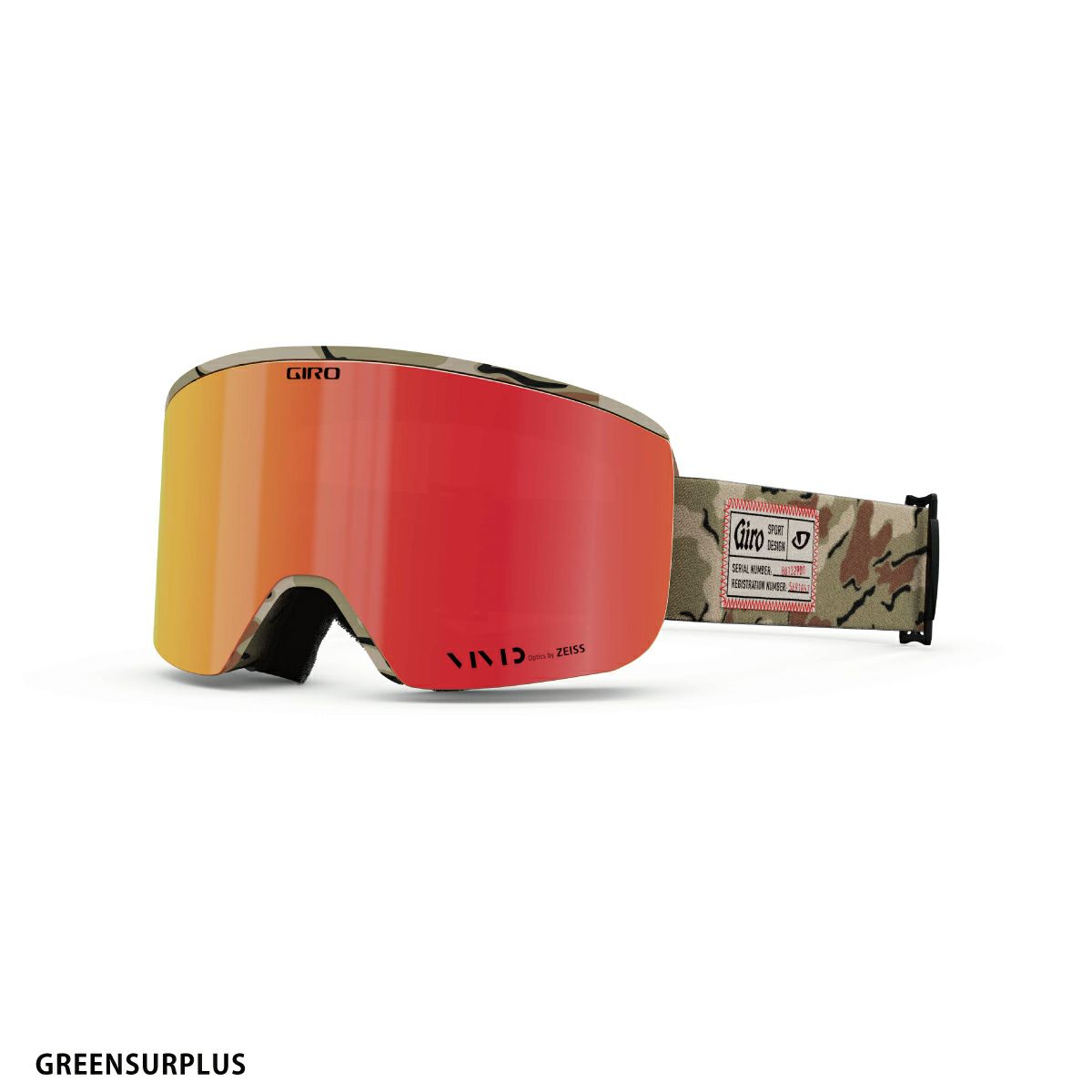 スキーゴーグル GIRO ジロ メンズ レディース ＜2024＞ AXIS