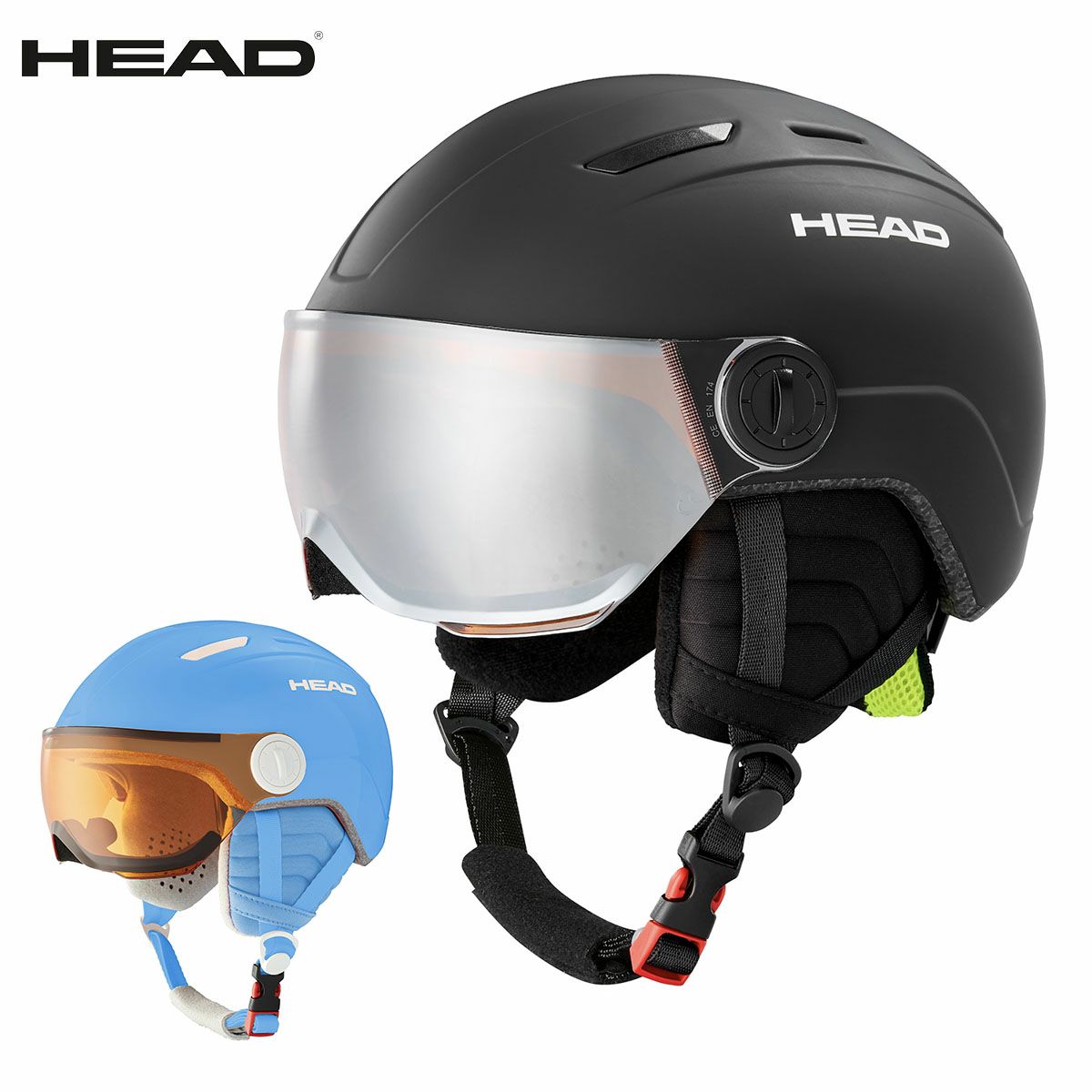 HEAD ヘッド スキー ヘルメット キッズ ジュニア＜2024＞MOJO Visor