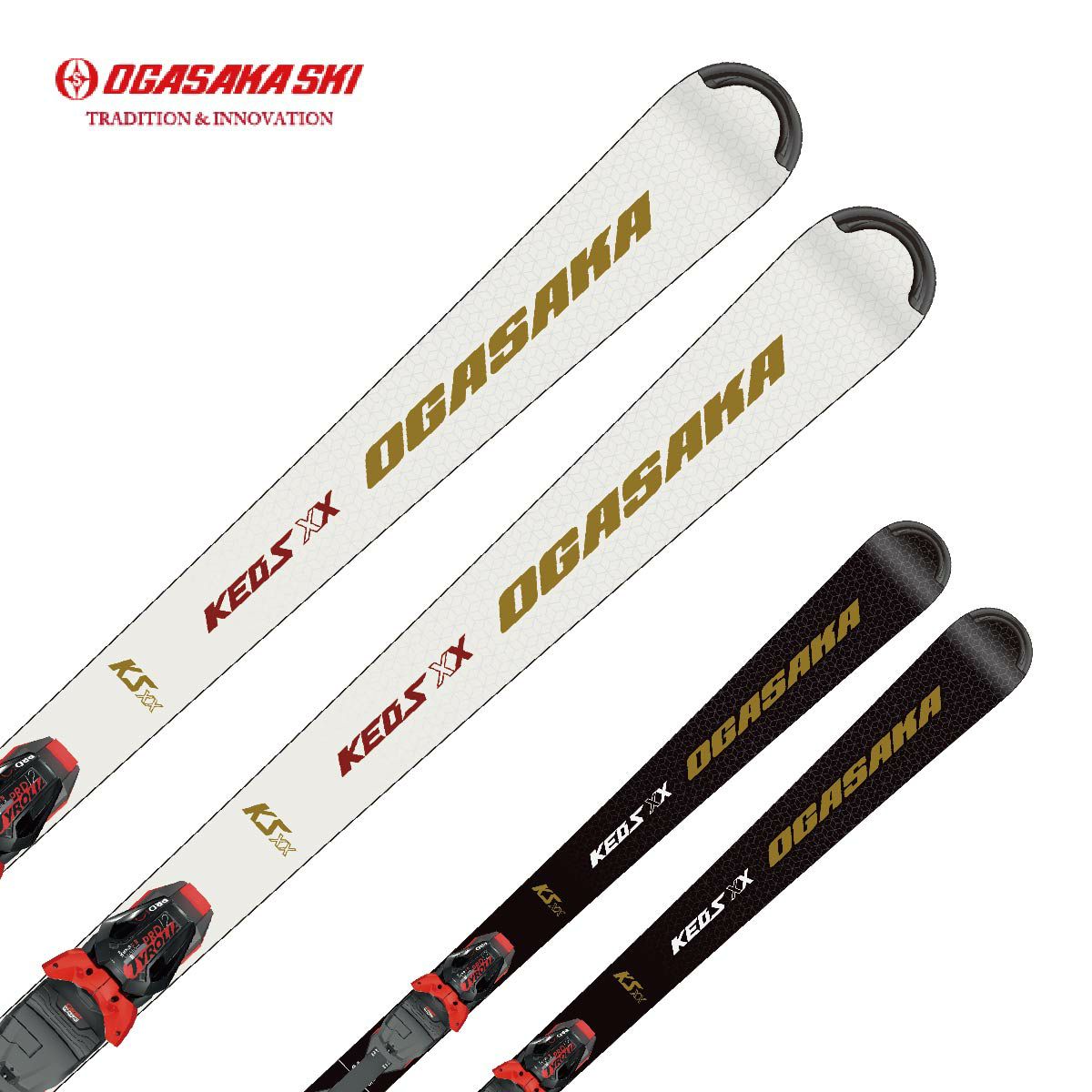 OGASAKA オガサカ スキー板 ＜2025＞ KEO'S 〔ケオッズ〕KS-XX + PRD