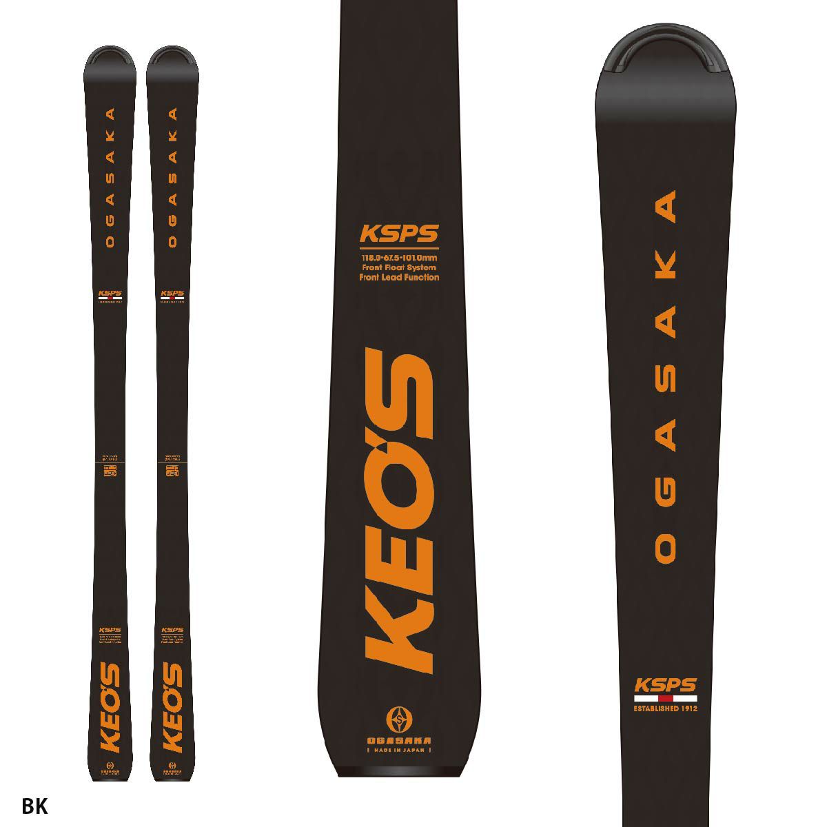OGASAKA オガサカ スキー板 ＜2025＞ KEO'S 〔ケオッズ〕KS-PS【板のみ