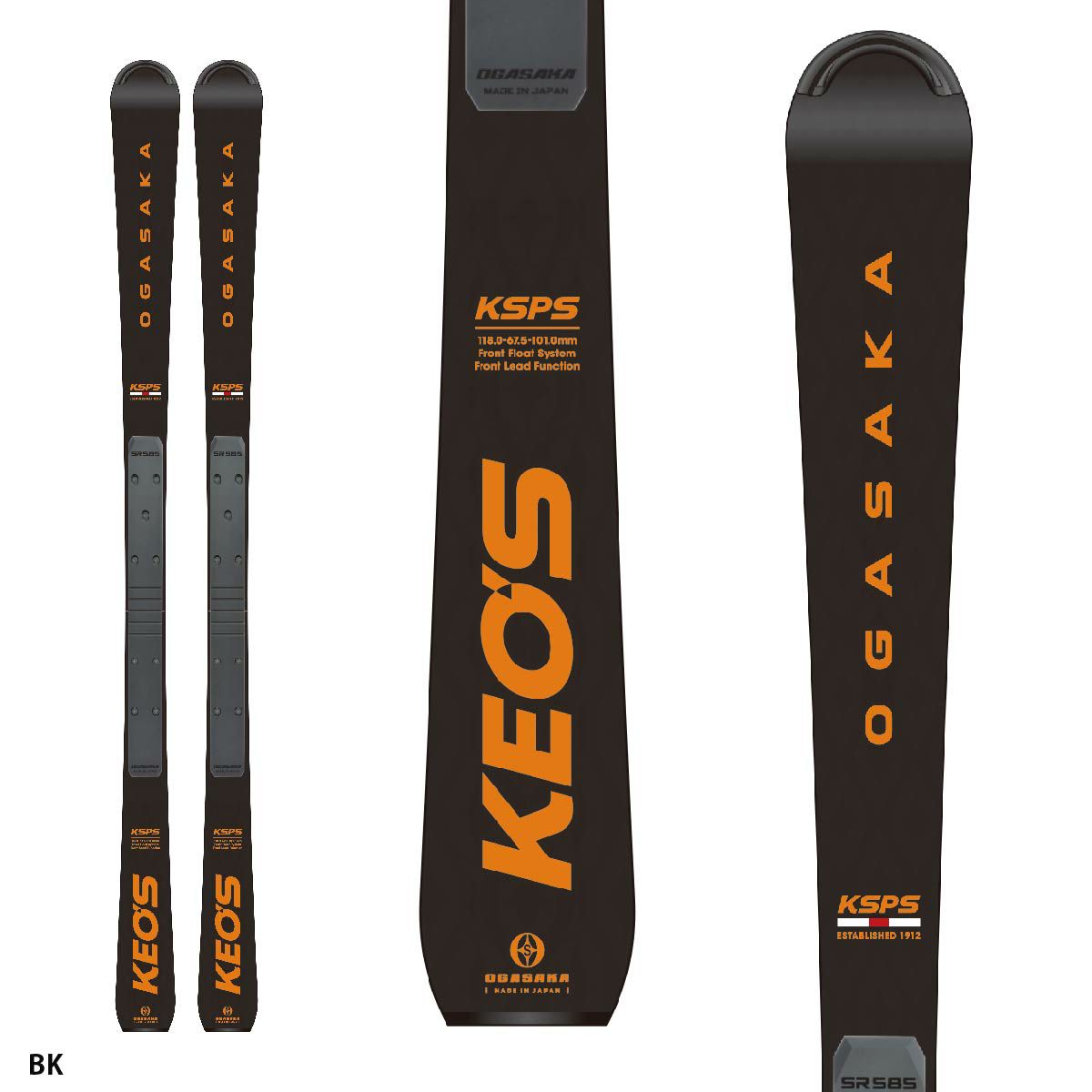 OGASAKA オガサカ スキー板 ＜2025＞ KEO'S 〔ケオッズ〕KS-PS + SR585