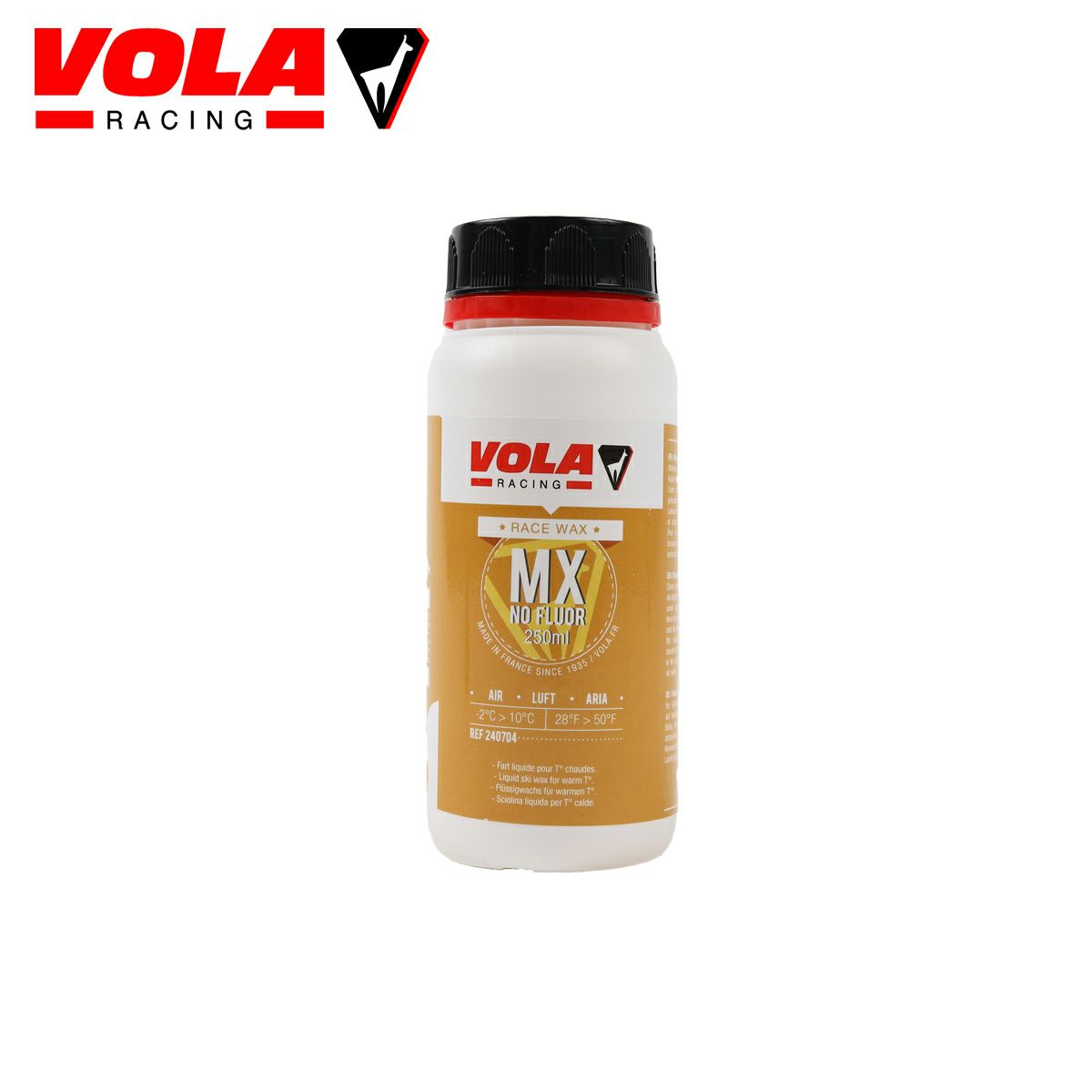 VOLA ボラ リキッド ワックス MX NO FLUOR RED 250ml 液体 スキー