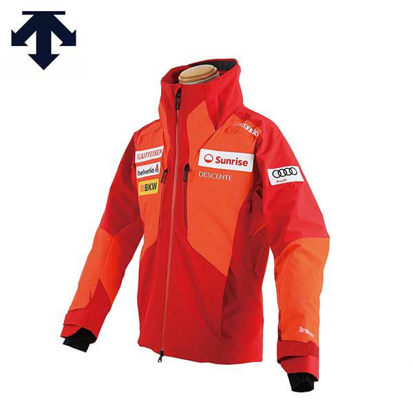 b 極美良品 デサント Swiss Ski Team モデル ジャケット b 極美良品