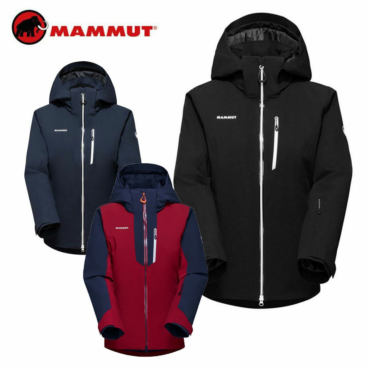 MAMMUT スキーウェアの中に着てたらおしゃれ アウター サイズM