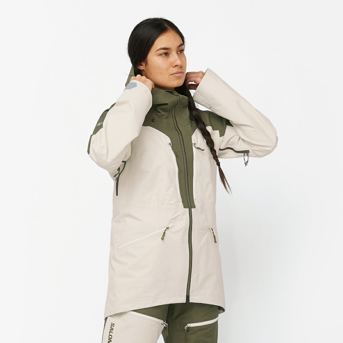 SALOMON サロモン スキーウェア ジャケット レディース ＜2024＞ QST