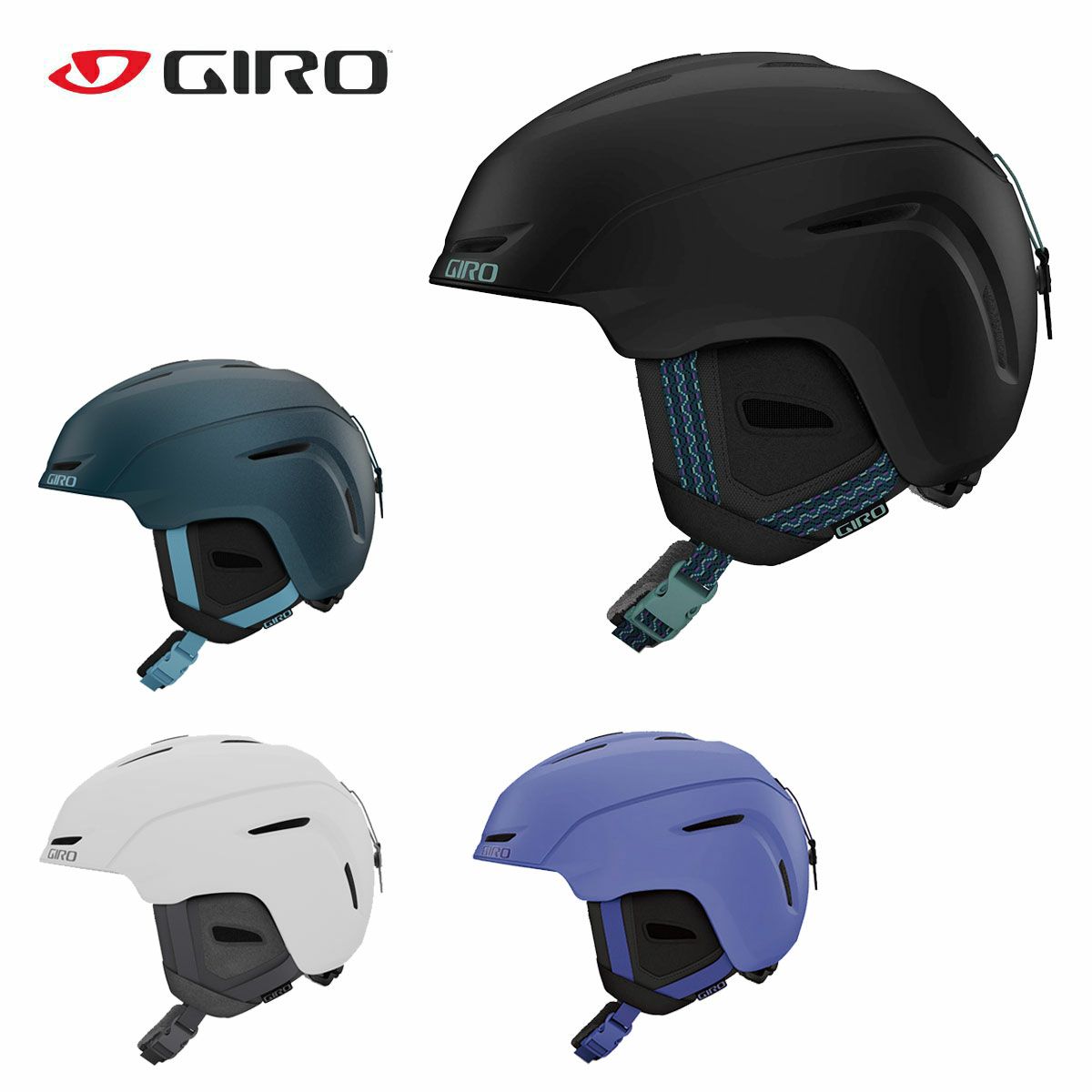 GIRO NEO AF ヘルメット Lサイズ マットブラック 【公式通販】