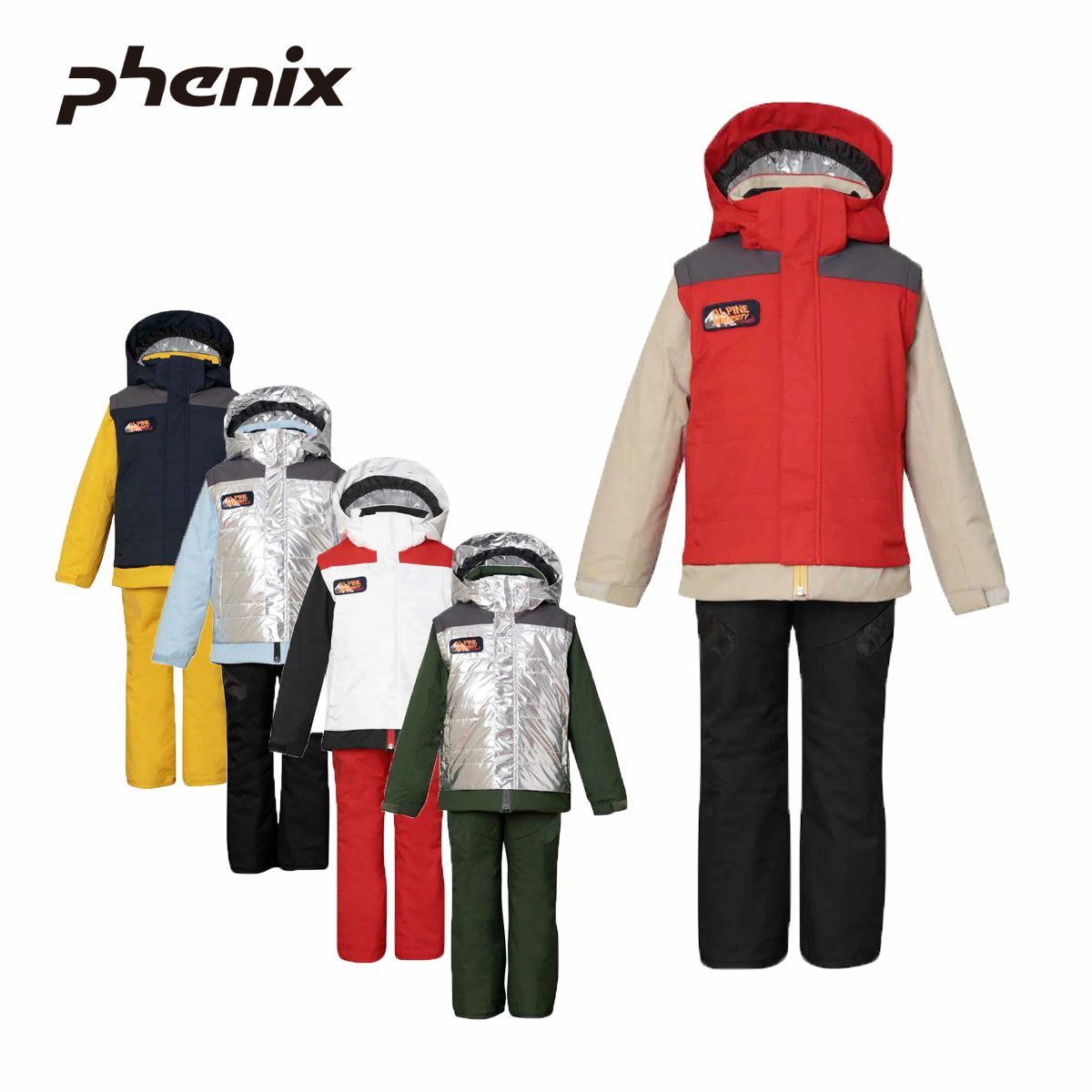 新品 上下セット フェニックスX-NIX スキーウェアスノボウェア サイズM