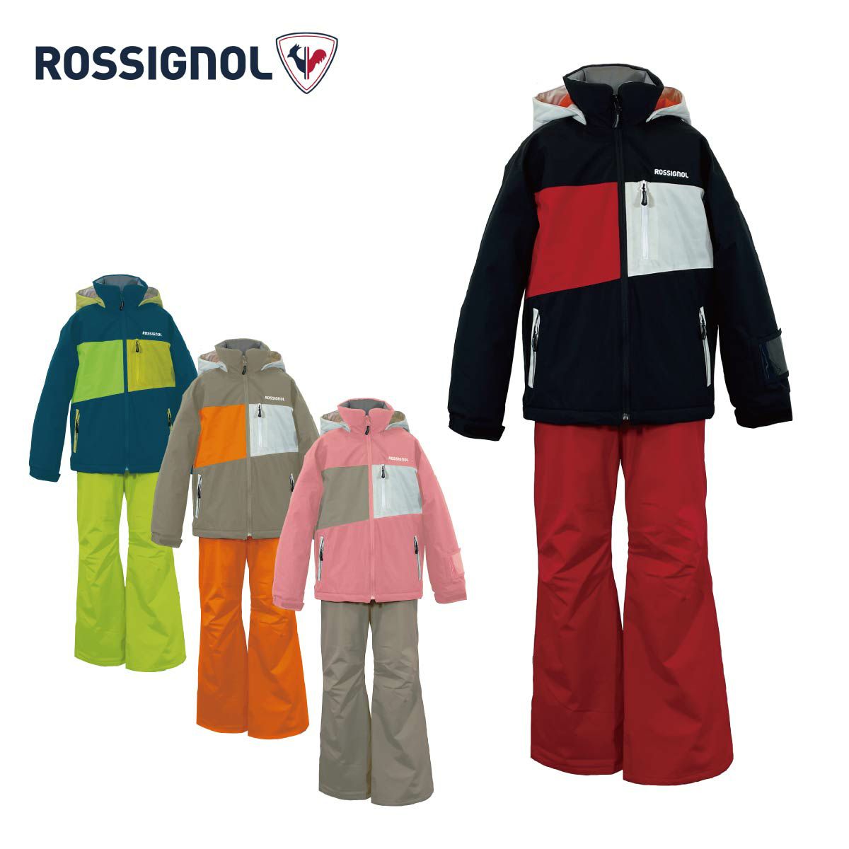 スキーウェア メンズ 上下セット ROSSIGNOL ロシニョール 2025