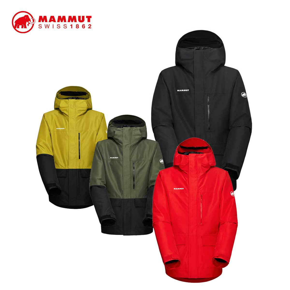 MAMMUT スキージャケット グリーン Lサイズ MAMMUT スキージャケット
