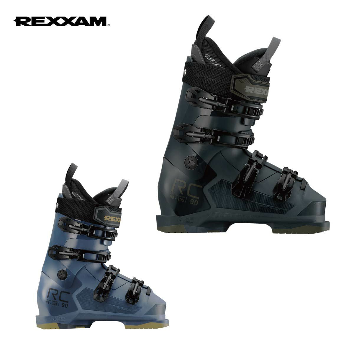 REXXAM レクザム スキーブーツ メンズ レディース 2026 RC 90 なら