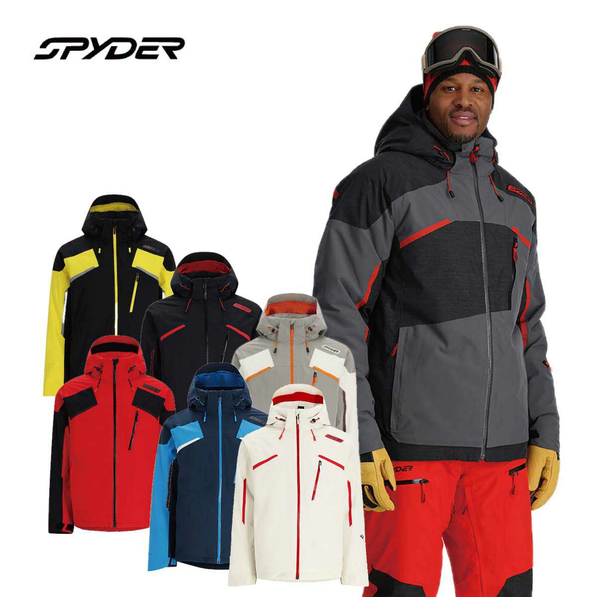スキーウェア メンズ スキージャケット レディース SPYDER スパイダー
