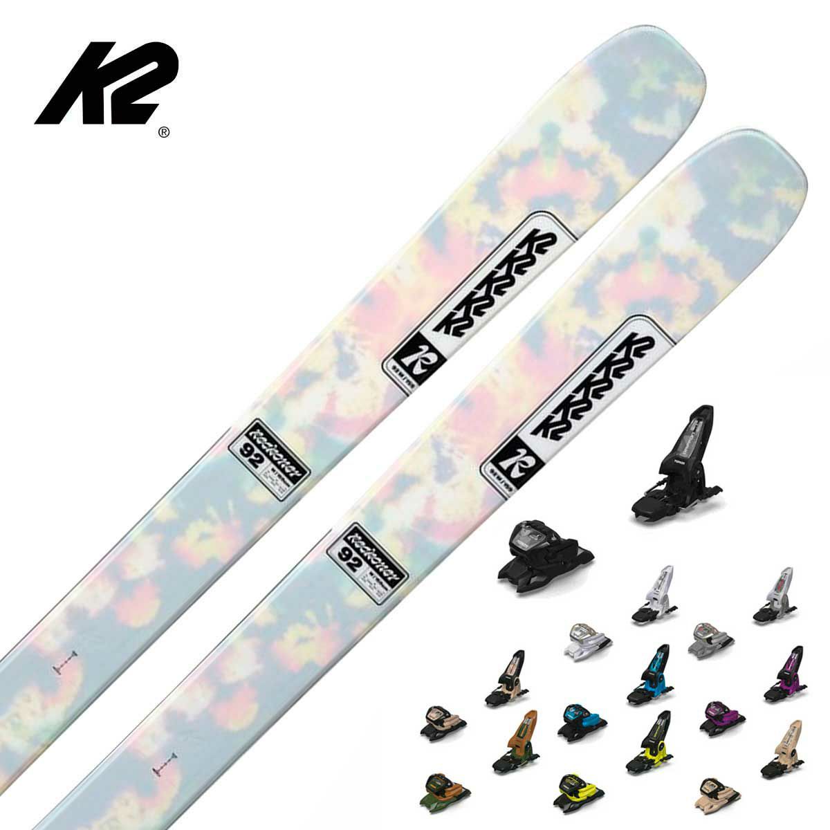 K2 ケーツー スキー板 メンズ レディース＜2025＞OMEN 85 + GRIFFON 13