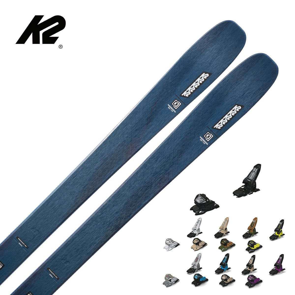 レディース】K2 レディーススキーセット 146cm マーカー