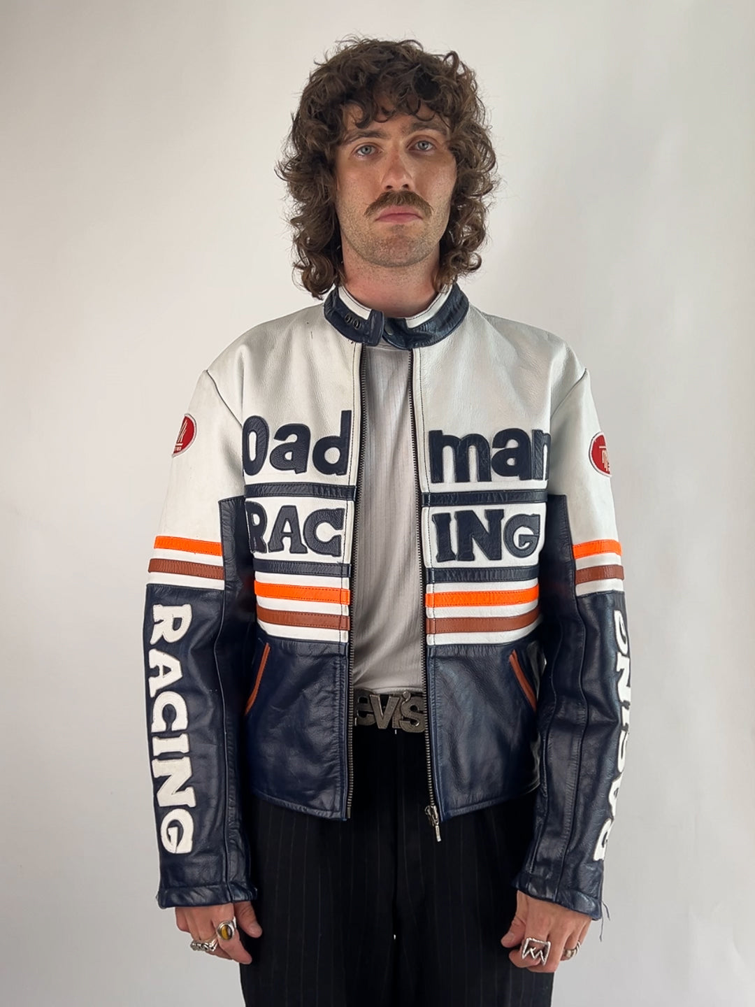 Roadmans 90s Leather Motorbike Jacket – Skux Vintage