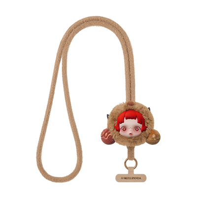 SKULLPANDA You Found Me! Series Phone Lanyard - Pranky Peanut