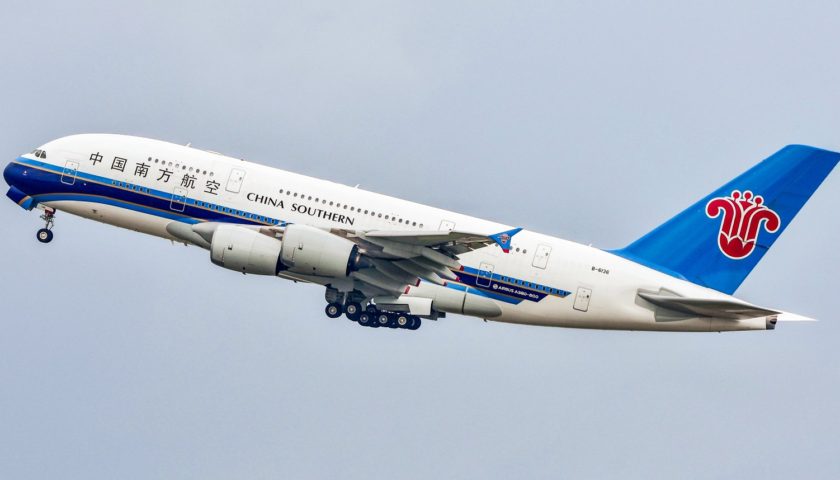 退役間近の中国南方航空のA380、2022年6月に広州～シドニー線に同型機