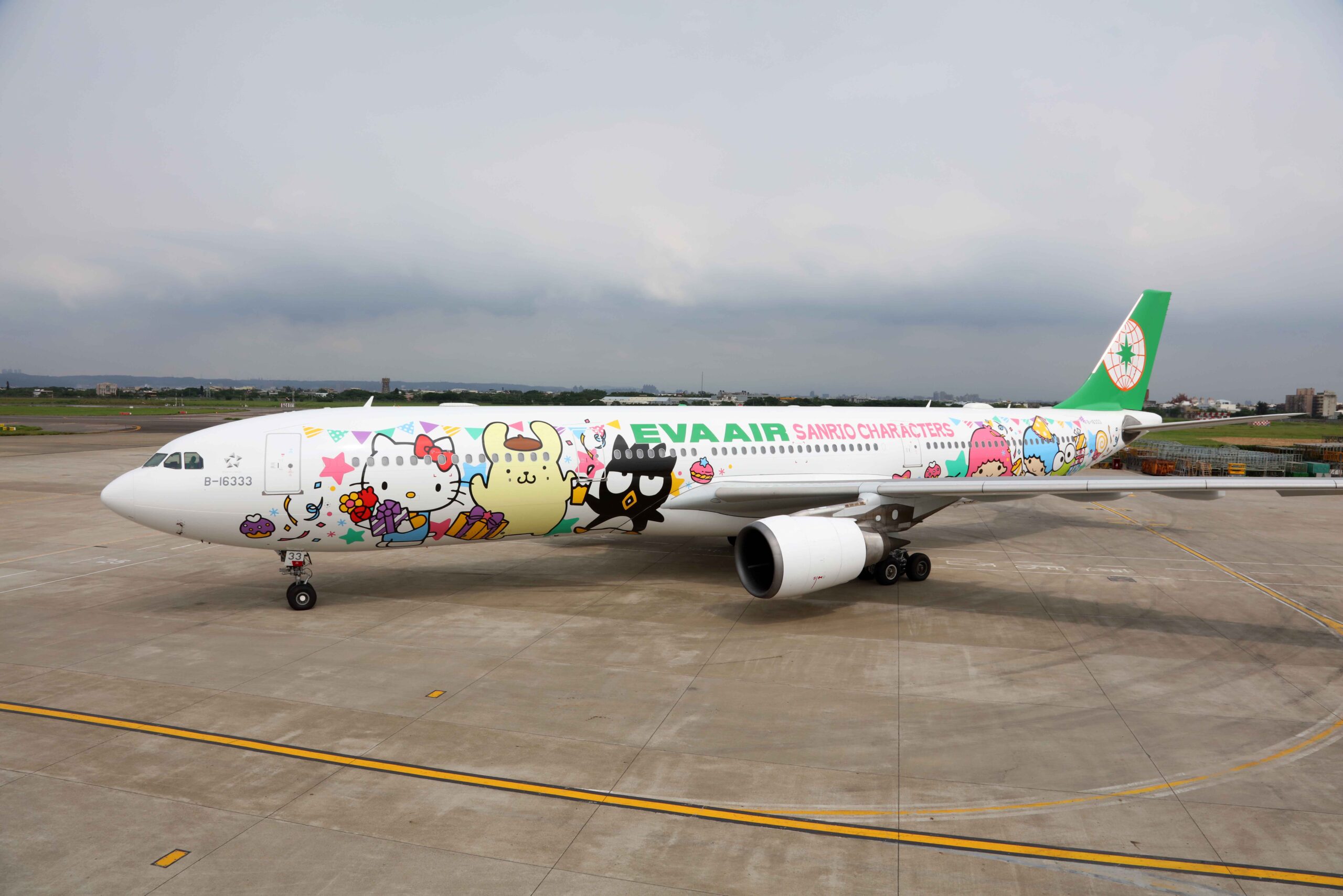 エバー航空、2023年4月1日より札幌/新千歳～台北/桃園線にサンリオ