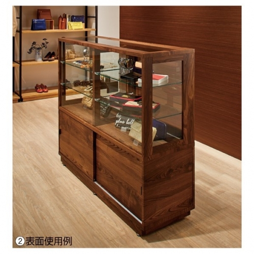 木製ショーケース ベック｜ガラスショーケースならチヨダディステム