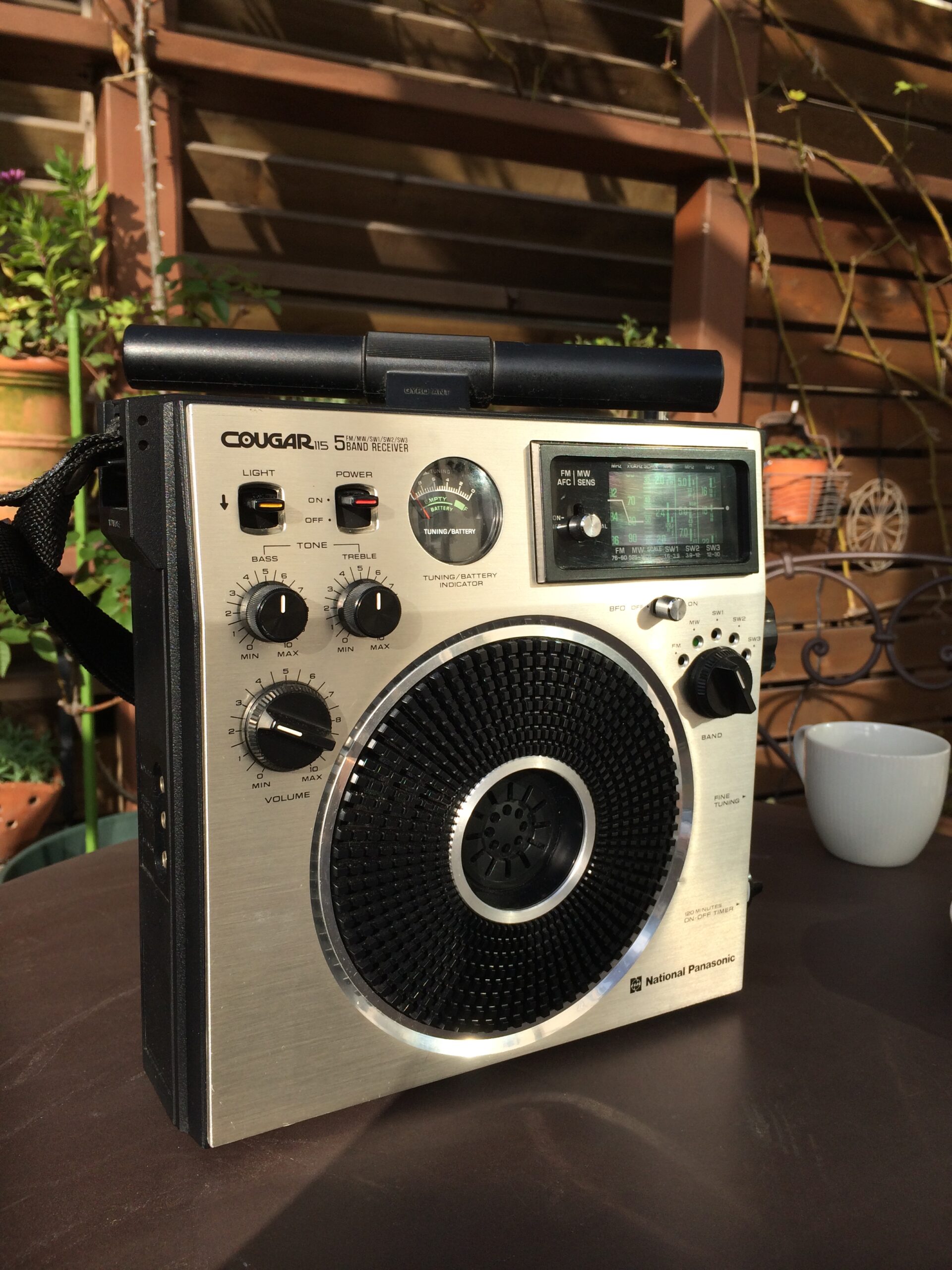 National Panasonic RF-1150クーガー1150 BCラジオ ナショナル RF-1150