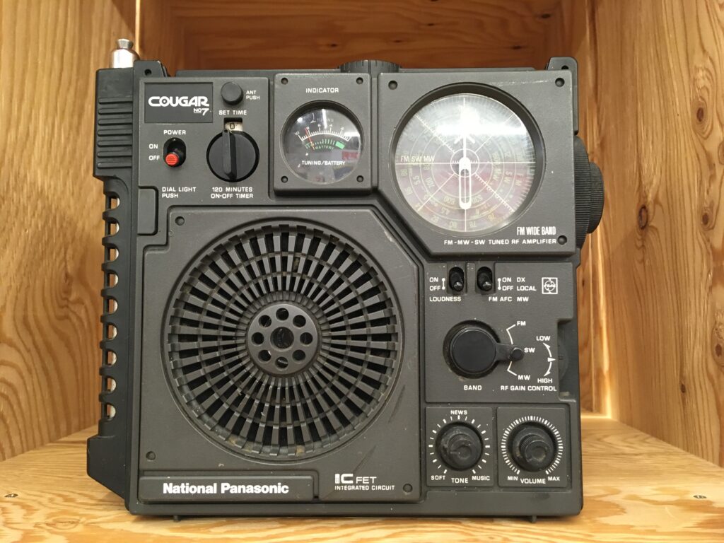 昭和レトロ National Panasonic RF-1188 動作品 昭和レトロNational