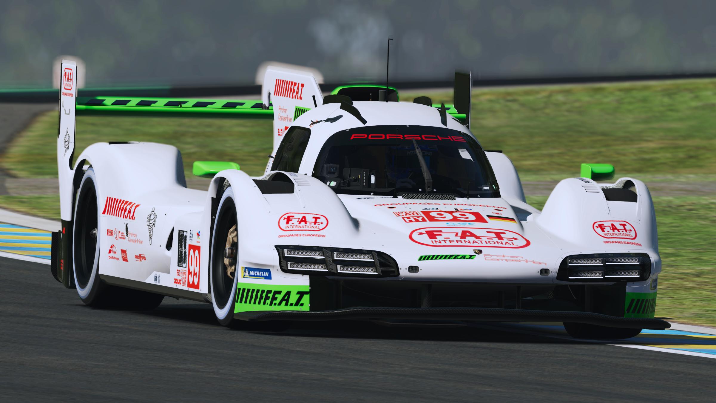 Proton Competition #99 Porsche 963 FATurbo LeMans 2024 Special