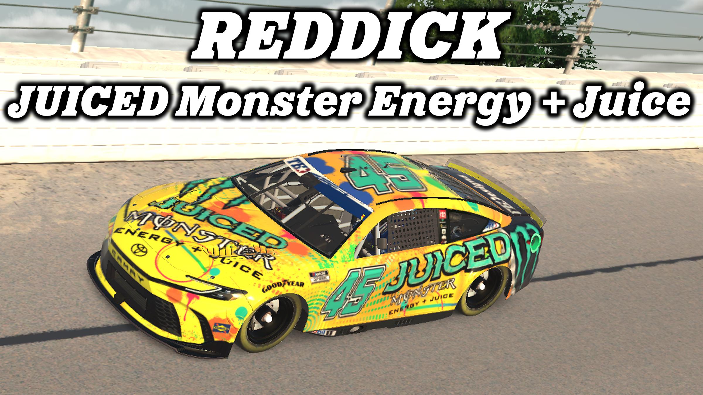 45 - Tyler Reddick - 23XI - JUICE Monster Energy + Juice - 2024