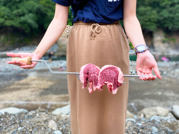ラプカの肉焼き棒でLet'sシュラスコ！コストコ肉でバーベキュー｜湘南
