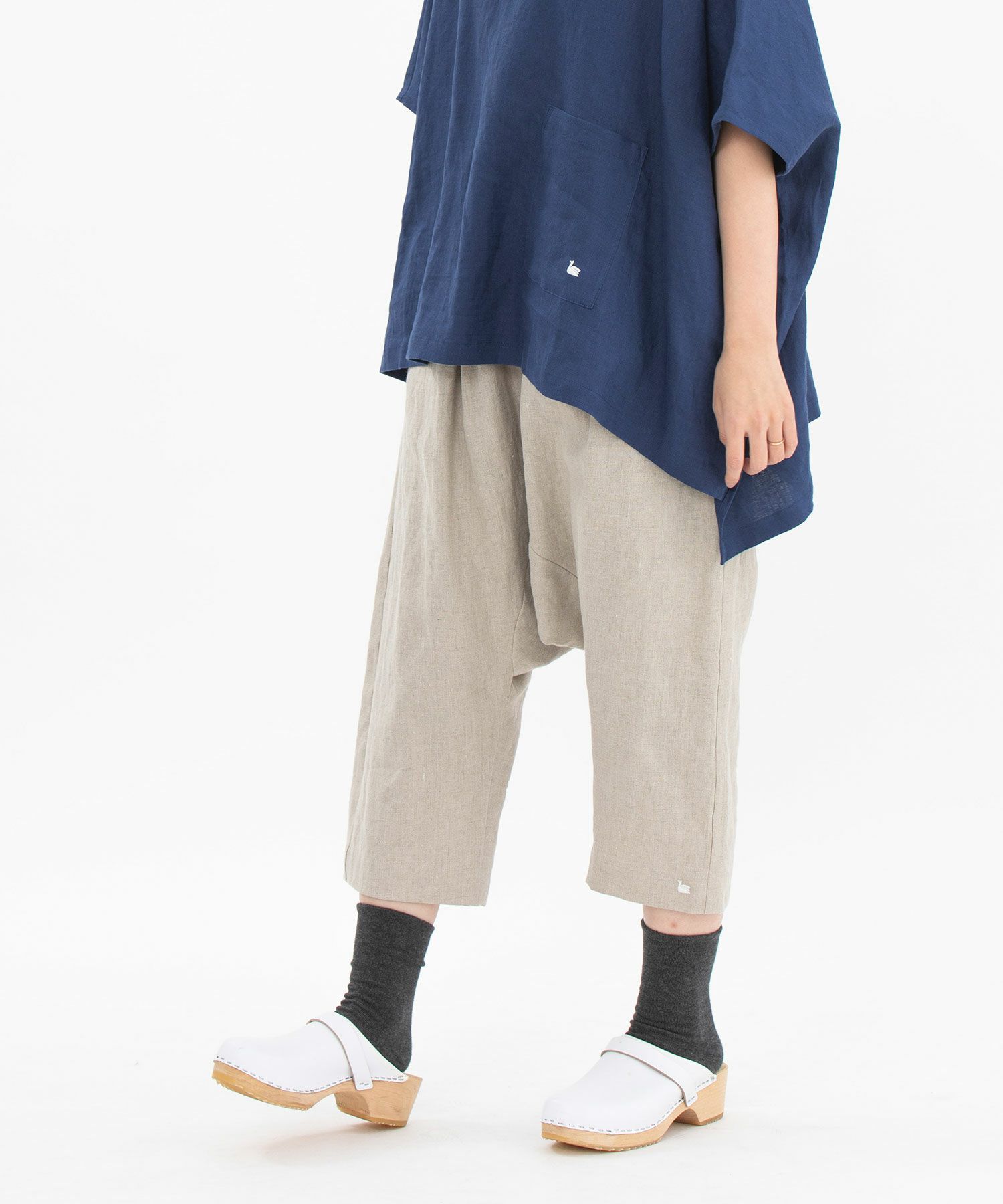 WINTER SALE】chanvre8分丈サルエルパンツ | COO ONLINE